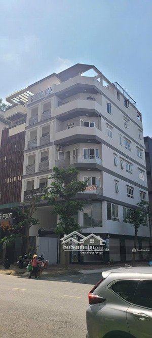 bán tòa nhà tl góc 2 mặt tiền ngay lam sơn, tân bình - ngang 6,1m - hầm 7 tầng, 70 tr/th - giá 38tỷ