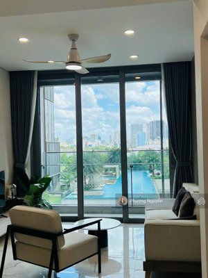 cho thuê căn hộ empire 1 phòng ngủ - nội thất đẹp - view hồ bơi giá 26,5 triệu