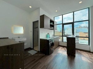 cho thuê căn 1 phòng ngủ full nội thất cửa sổ trời thân nhân trung, p.13, q. tân bình