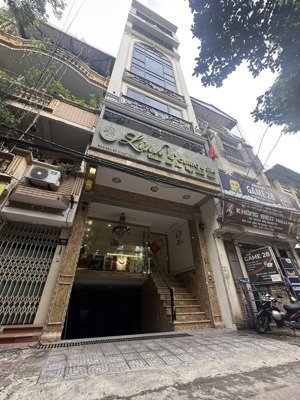 bán nhà gần hoàng quốc việt, 90m2, 9 tầng thang máy, mặt ngõ ôtô tránh