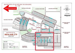 bán nền 100 m2 tái định cư sonadezi (châu đức - bà rịa - vũng tàu)