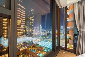 cho thuê opera tầng cao 2pn - 2wc - 77m2 - view pháo hoa/quận 1 - 47tr/th bao pql