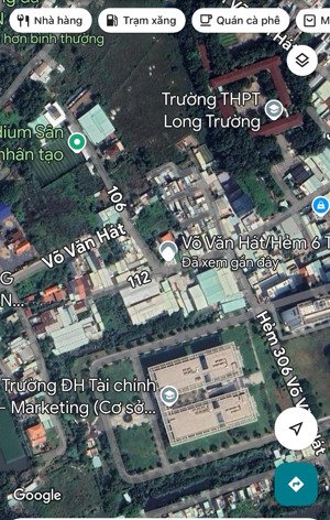 nhà góc 2 mặt tiền - mặt tiền võ văn hát. đối diện đh marketing - cấp 3