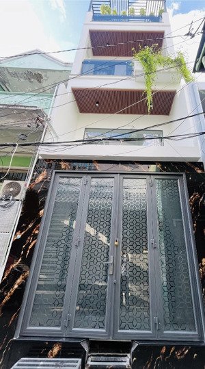 bán nhà ngay cư xá phú lâm b, quận 6, 3 tầng, dtsd 90m2, tặng full nội thất, nhỉnh 6 tỷ