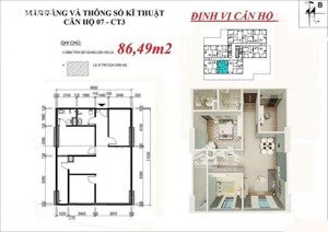cần bán ch toà x2 đại kim-hoàng mai, toà ct3 -dt 86m2, 3pn, view hồ định công, nhận nhà luôn