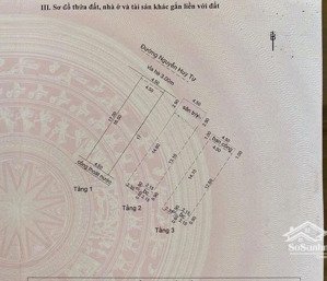 nhà 3 tầng đường nguyễn huy tự cách biển 200m. đông bắc. giá chỉ 5.85 tỷ. trung tâm liên chiểu