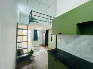 cho thuê phòng trọ võ oanh full nội thất, ban công đón gió