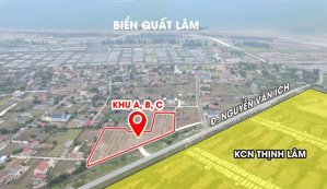 đất nền biển quất lâm sổ sẵn, giá chỉ từ 900 triệu | đối diện kcn | gần biển