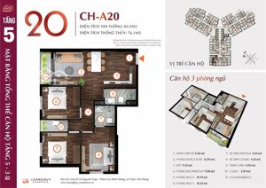 bán căn góc hoa hậu 3pn mã ch20 toà tuylip - đông nam chung cư hoàng huy commerce - võ nguyên giáp