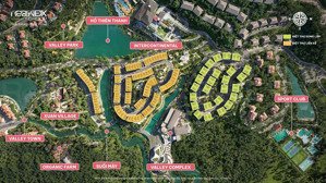 biệt thự thung lũng - tôn trong thiên nhiên nguyên bản - cách hn 45 phút di chuyển - giá từ 8.5 tỉ.