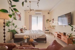 thuê ngay ch 35m2, bancol, full nội thất, ngay võ oanh, quận bình thạnh