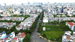 nhà 4 tầng đẹp mặt tiền đường 16m p.tân phong, dt : 132m2 vuông vức, cách nguyễn thị thập chỉ 100m