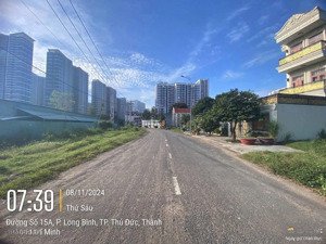 bán lô đất tái định cư mặt tiền đường 15a phước thiện cạnh vinhomes grand park - tp. thủ đức