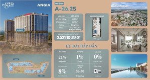 bán căn hộ the gió riverside, 2,5 tỷ, 41m2, a-26.25 hàng hiếm tại view đẹp