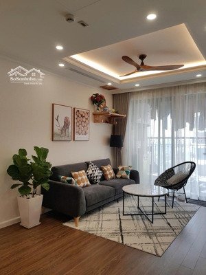 sunshine riverside tây hồ, 75m2 2pn 2wc, full nội thất, 6 tỷ, sổ hồng cc