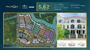 bán nhà mặt phố aqua city, 5,82 tỷ, 117m2, 4pn, 3wc, đẹp xuất sắc