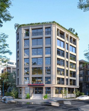 bán building trung kính , dt 108m x8t mt 6,9m ,thông sàn , thang máy, pccc, gpxd, doanh thu 180tr/t