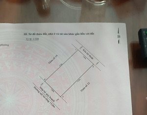 bán đất tại lô 26 lê hồng phong - đông khê - ngô quyền - diện tích 105m2 ngang 7m. xây nhà siêu