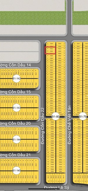 đất mặt tiền cồn dầu 22 - hòa xuân, sát đường thái văn lung, lô sạch đẹp, giá gốc cđt sun group