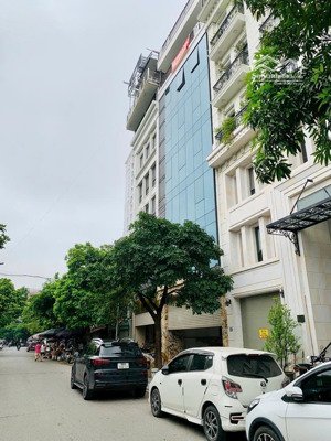 bán tòa nhà gần hồ phương liệt - vỉa hè rộng ô tô tránh đỗ kinh doanh - dt 111m2, 8 nổi 1 hầm