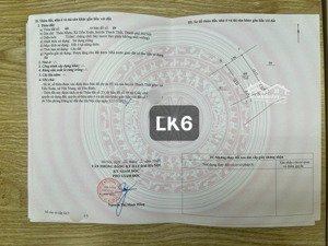 bán đất tại đại lộ thăng long, 2,2 tỷ, 75m2, mặt tiền 5.1m, cổng trường đhqg, cạnh sanh villass