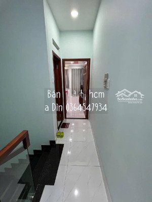 cư xá phú bìnhh hẻm thông xe hơi đậu nhà, 4 tầng 3 pn btct 47m2, nhà còn mới tặng nội thất
