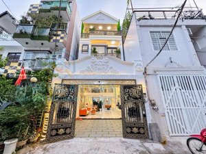 bán nhà dương cát lợi nhà bè, 3 tầng full nội thất sang trọng, sân thượng chill