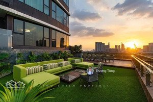 the river thủ thiêm - bán căn 4pn sân vườn (garden villa) hiếm, full nội thất cao cấp, view cực xịn