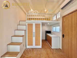 khai trương toà duplex bancol full nội thất ngay iuh gần công viên gia định