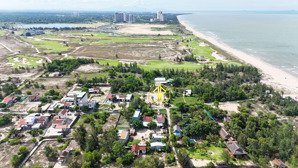 bán đất nền đường chính ra biển, sát biển tại làng cửa khe bình dương.