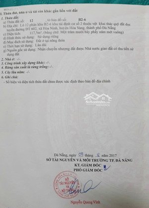 bán đất nền dự án tại phân khu b2-6, hòa ninh, 2 tỷ, 117.5m2
