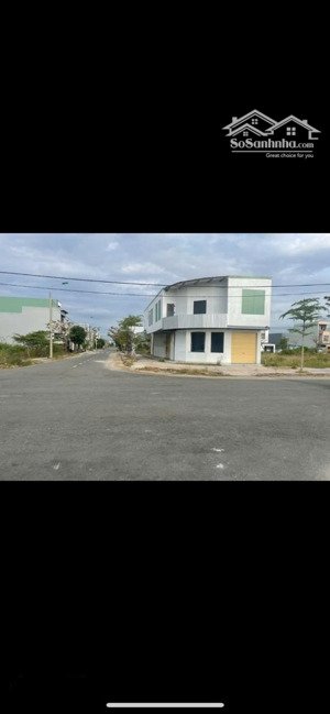bán lô góc đường 10.5m ngọc tịnh nam hòa xuân tặng nhà 2 tầng