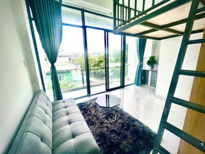 cho thuê căn có gác ban công thoáng full nội thất ngay bình lợi bình thạnh gần vlu