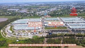 lô đất siêu đẹp d12-34 khu đô thị tây bắc, view công viên, lộ 17m, 10x19m5, full thổ cư, đb, shr