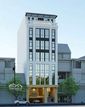 bán toà văn phòng 2 thoáng mặt phố hoàng quốc việt - phùng chí kiên, 260m2 x 9t. mt 10.5m. 130 tỷ.