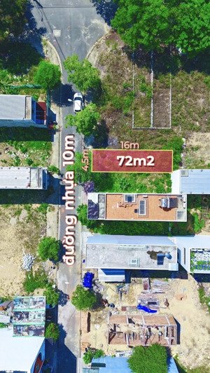 cần bán lô đất 72m2 - tđc đất lành - vĩnh thái - nha trang. đường 10m.