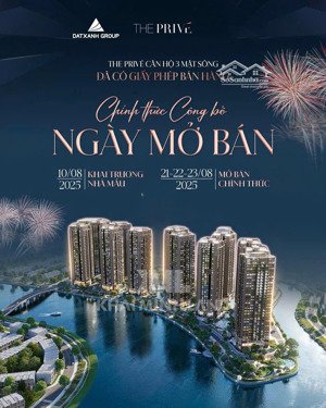 nhận booking đợt 1 dự án the privé - ck ngay 3% cho kh giữ chỗ sớm, chính sách tốt nhất từ cđt