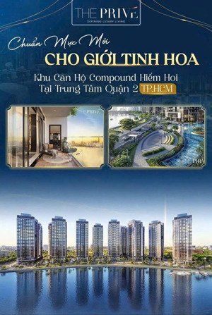 chỉ từ 600 triệu sở hữu căn góc 2pn the privé, view sông đắt giá, liền kề metro. lh: 