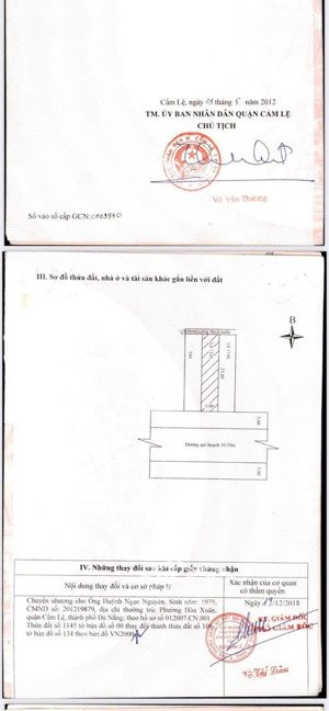 hàng nắm chính chủ cần bán nhà 2 tầng đường mẹ thứ ,phường hoà xuân.quận cẩm lệ .tp đà nẵng