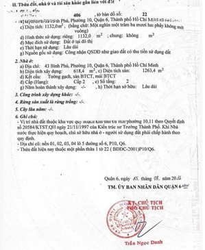 vị trí 3 mt đường bình phú - đường 28 - đường 30 dt 1.132m2 (thổ cư) (ngang 34 x 33m)