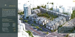 chính chủ nhờ bán biệt thự nhà vườn lô góc romantic park 158m2 mặt đường xuân tảo, xây 4.5 tầng