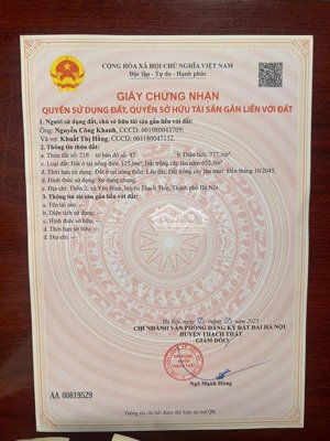 bán đất tại xã yên bình, thạch thất, hà nội, giá thỏa thuận, diện tích 777.3m2