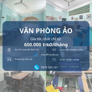 cho thuê địa chỉ đăng ký kinh doanh chỉ từ 600k/tháng trung tân bình tân