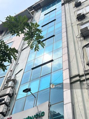 tòa nhà láng hạ 65m2 x 8t, thang máy mt 5m, ô tô tránh vỉa hè, khu phân lô, kd văn phòng giá 27.9tỷ