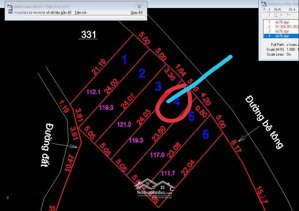 bán đất ở đô thị full thổ cư sổ đỏ chính chủ 120m2 tại hoà bình. đường thông các ngả
