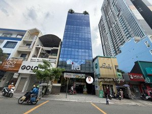 tòa nhà góc 2mt nguyễn bỉnh khiêm, ngang 8m, hầm 7 tầng, hđt 135tr/tháng