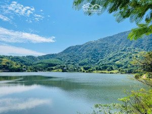 bán 1,3ha đất bám hồ - cố đụng, tiến xuân hòa lạc - đường ô tô - view hồ lưng tựa núi-nghỉ dưỡng