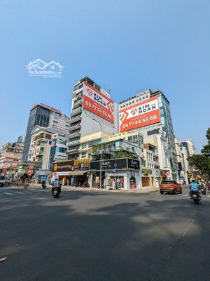 bán nhà góc 2 mặt tiền đường khu đinh tiên hoàng. dt 840m2 (25x35m), 10 tầng tn 1,3 tỷ. giá 225 tỷ