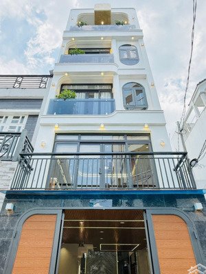 nhà phố bền vững đường nơ trang long phường 13 q.bình thạnh 4ty490/60m2 gần hồ bơi đại đồng