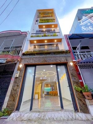 nhà hẻm xe hơi tới nhà sát mt nguyễn thượng hiền, p5. bình thạnh 4.5x15m 3 tầng nhà đẹp chỉ 10.6 tỷ